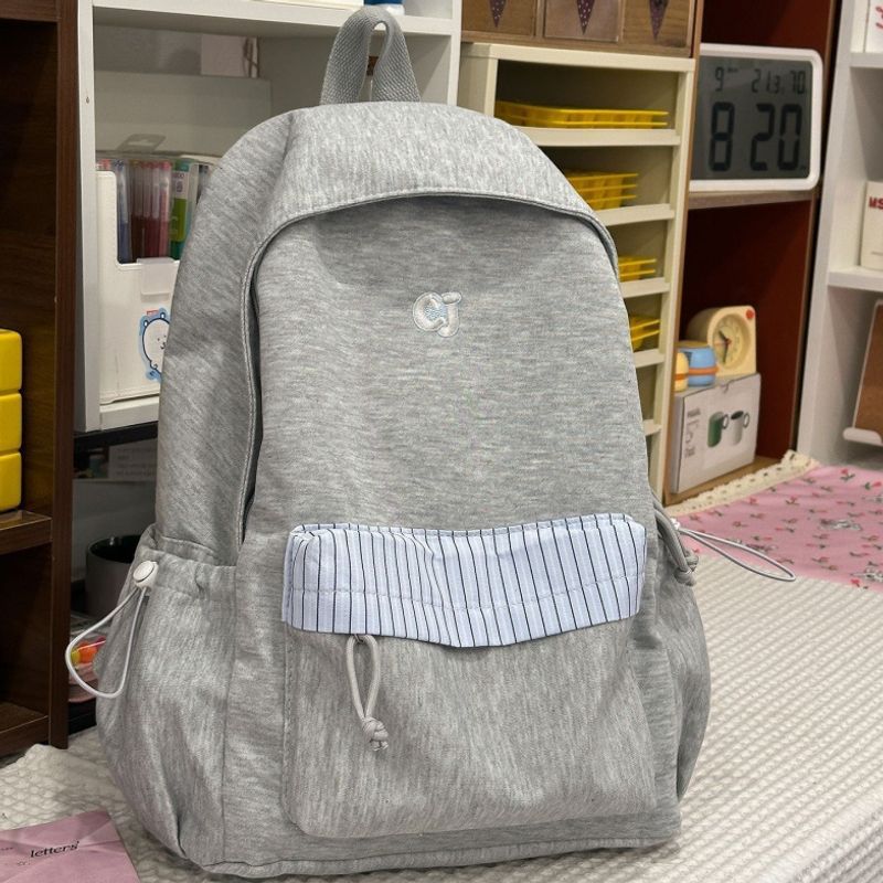 Lässiger weicher Stoff Rucksack Brehn