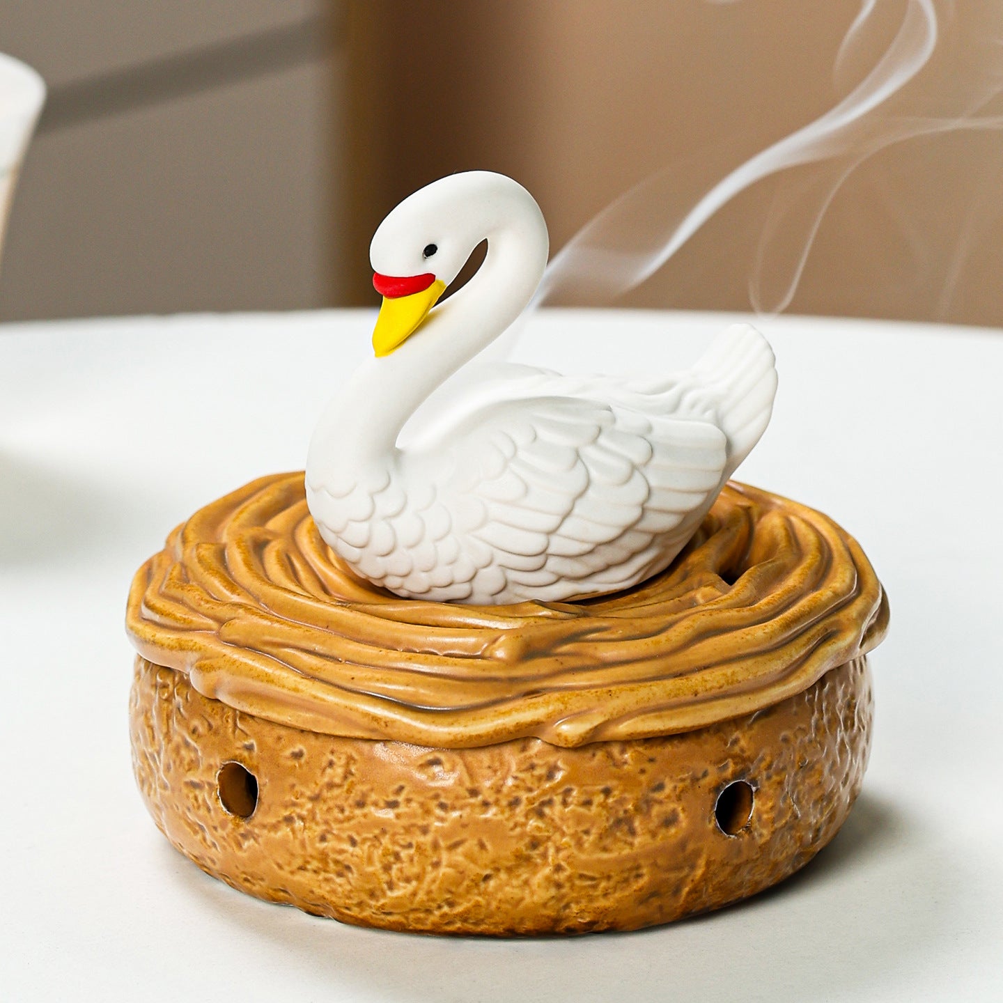 Künstlerische Schwanfigur Brehn