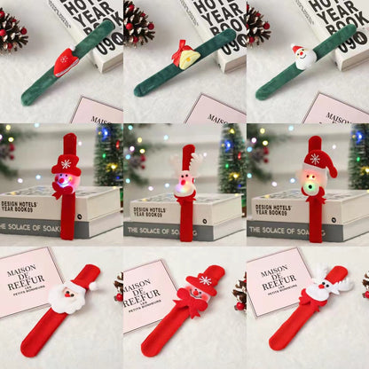 Kreative Weihnachtswristband mit Schneemann-Motiv Brehn