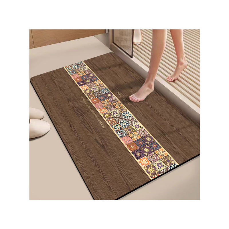 Dekorative Memory Foam Badematte Brehn