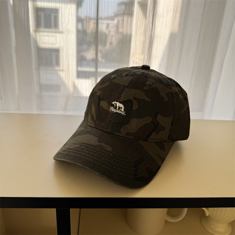 Herren Casual Camouflage Cap Brehn