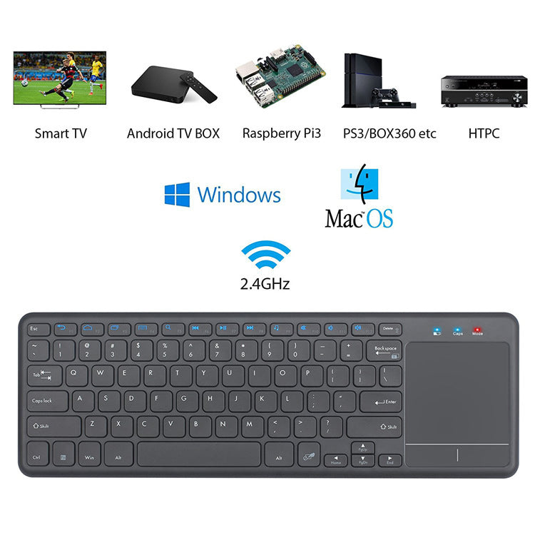 Kabelloses Touchpad-Tastatur Brehn