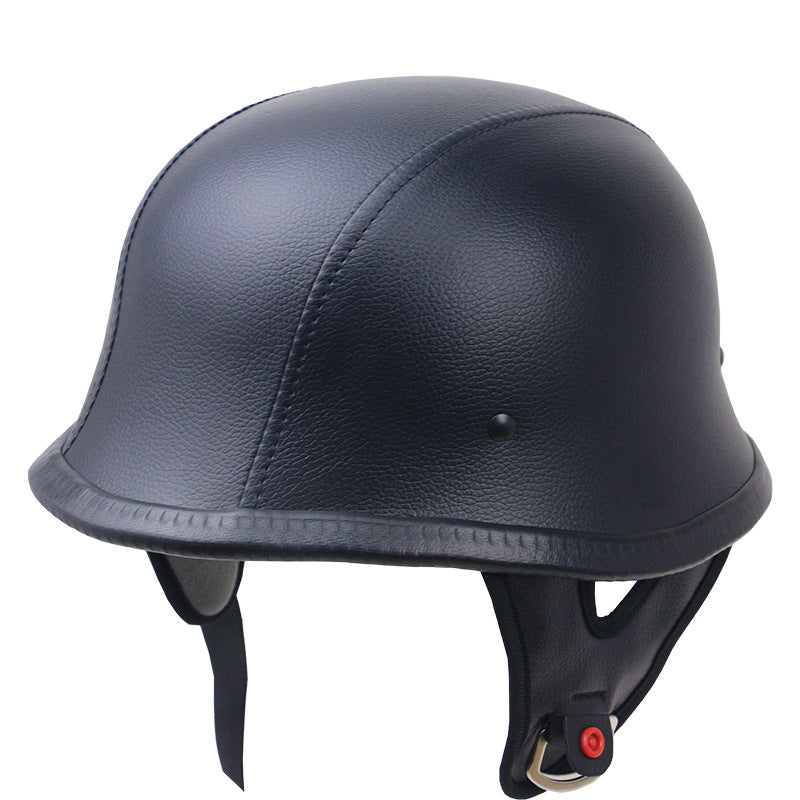 Vintage-Carbonfaser-Motorradhelm Brehn