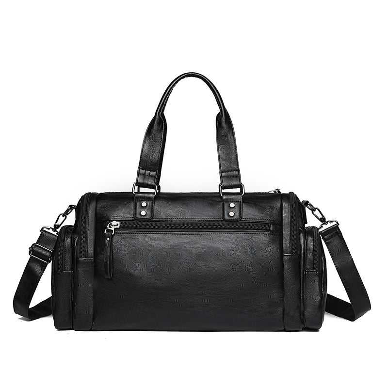 Premium Leder Reise Duffle Bag Brehn