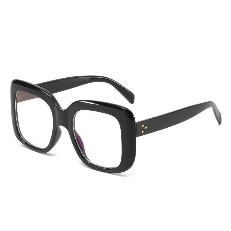 Damen oversized quadratische Sonnenbrille mit hochwertigem Kunststoffrahmen Brehn
