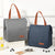 Stylische isolierte Lunch-Tasche