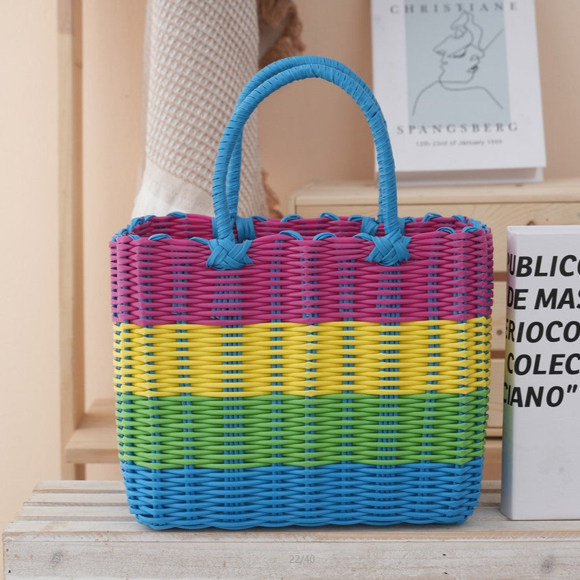 Handgefertigte Korbtasche mit Stylischem Design Brehn