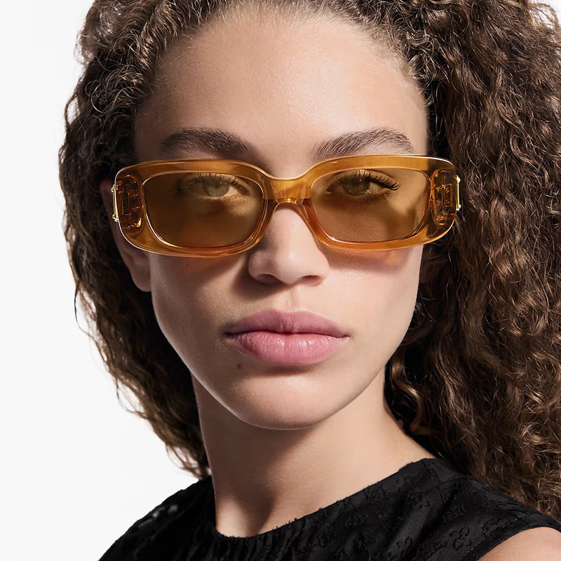 Damen Katzenaugen Sonnenbrille mit modernen Akzenten Brehn