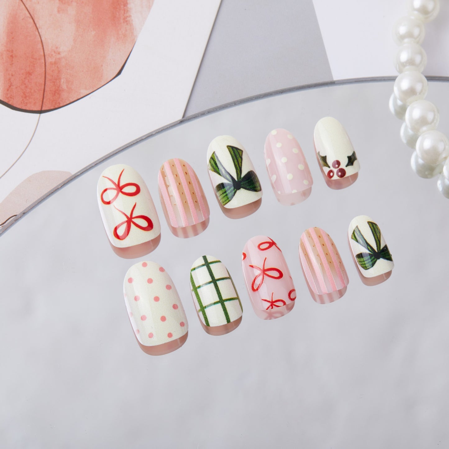 Festliche Nagelkunst Brehn