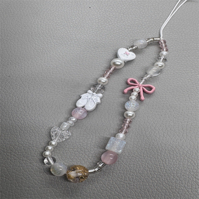 Dekorative Perlen Charms Brille Lanyard Brehn
