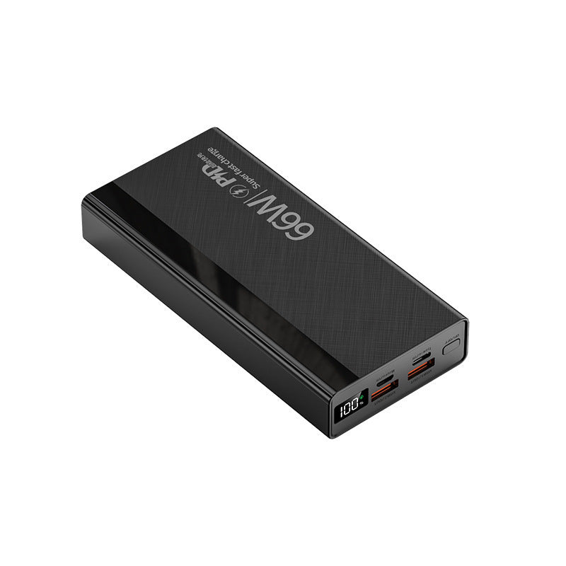 Tragbare Multi-Lade-Powerbank mit Digitaler Ladestandsanzeige Brehn