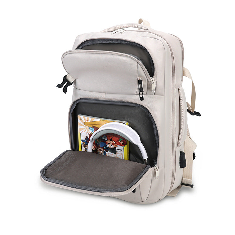 Vielseitiger Rucksack mit Ergonomischem Design und Funktionalen Fächern Brehn