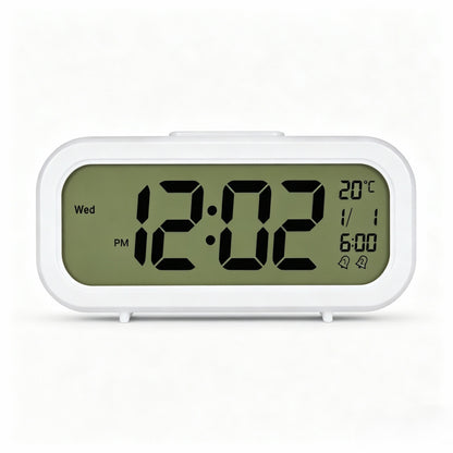 Digitaler Tischwecker mit Temperatursensor und Großem Led-Display Brehn
