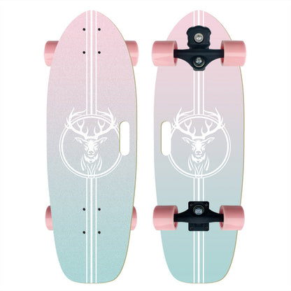 Skateboard mit individuellem Cartoon-Design Brehn