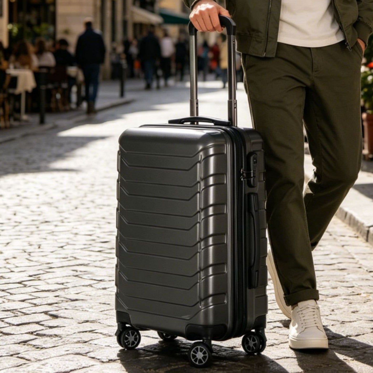 Unisex Leichtgewicht Hartschalen Trolley Koffer Brehn