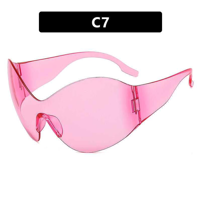 Damen futuristische Sonnenbrille Brehn