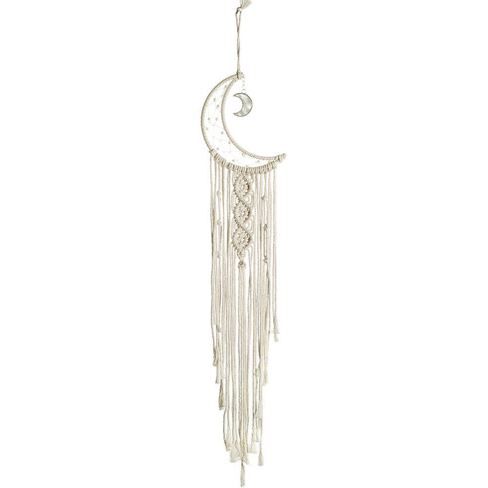 Macrame Mond Wandbehang Brehn