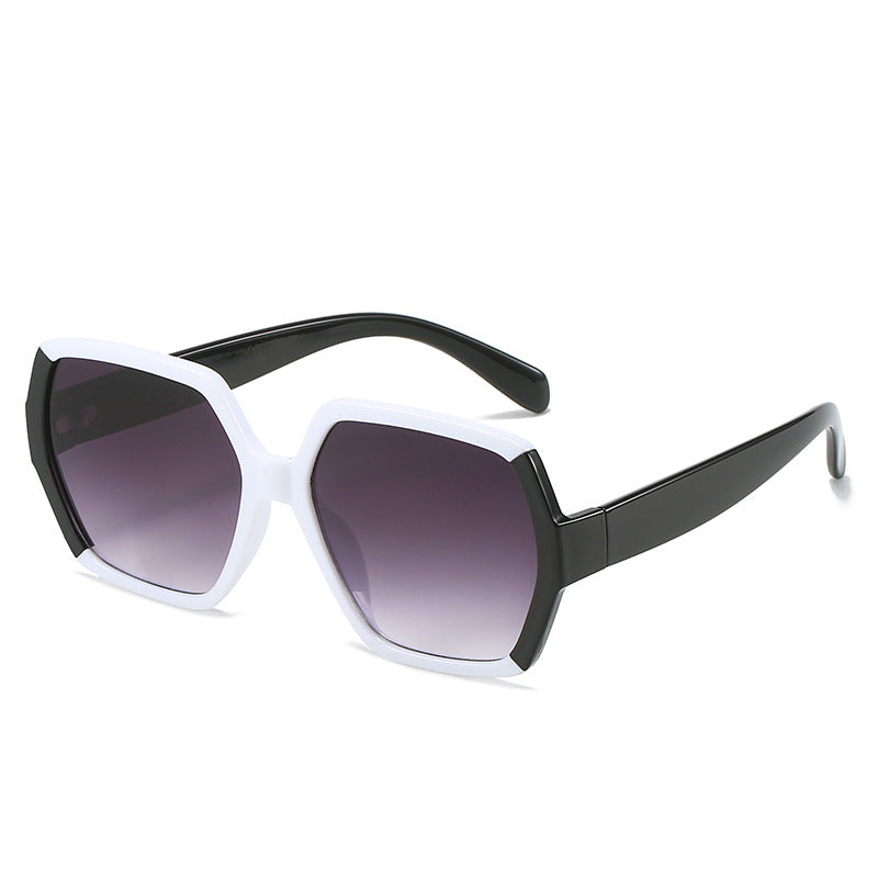 Damen stilvolle Oversized-Sonnenbrille mit elegantem eckigem Rahmen Brehn