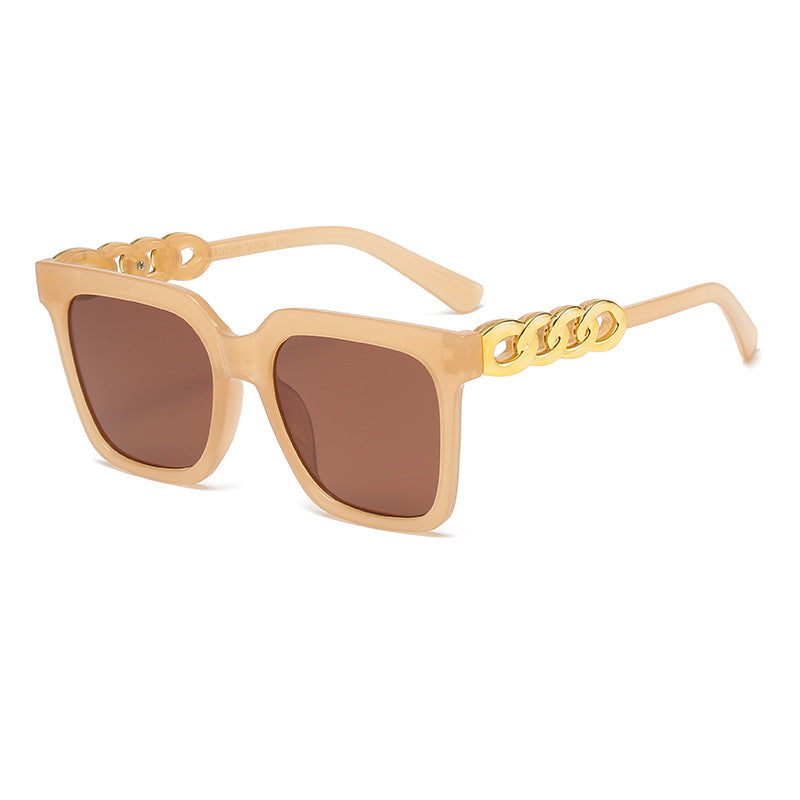 Chice Übergroße Quadratische Sonnenbrille