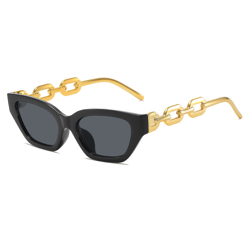 Trendige Retro Katzenaus Augen Sonnenbrillen Brehn