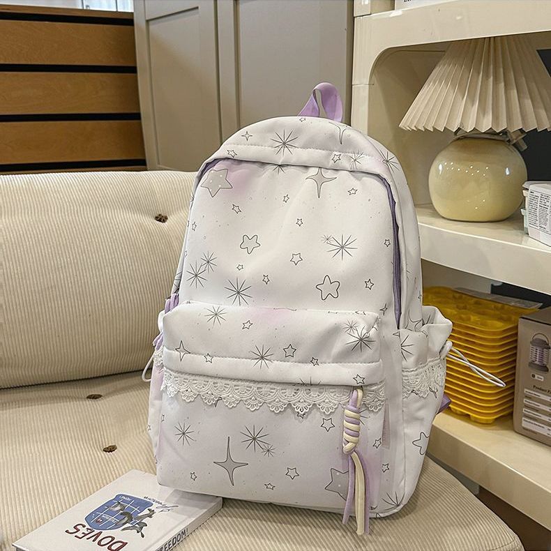 Rucksack mit Verträumtem Sternenmotiv und Praktischen Funktionen Brehn