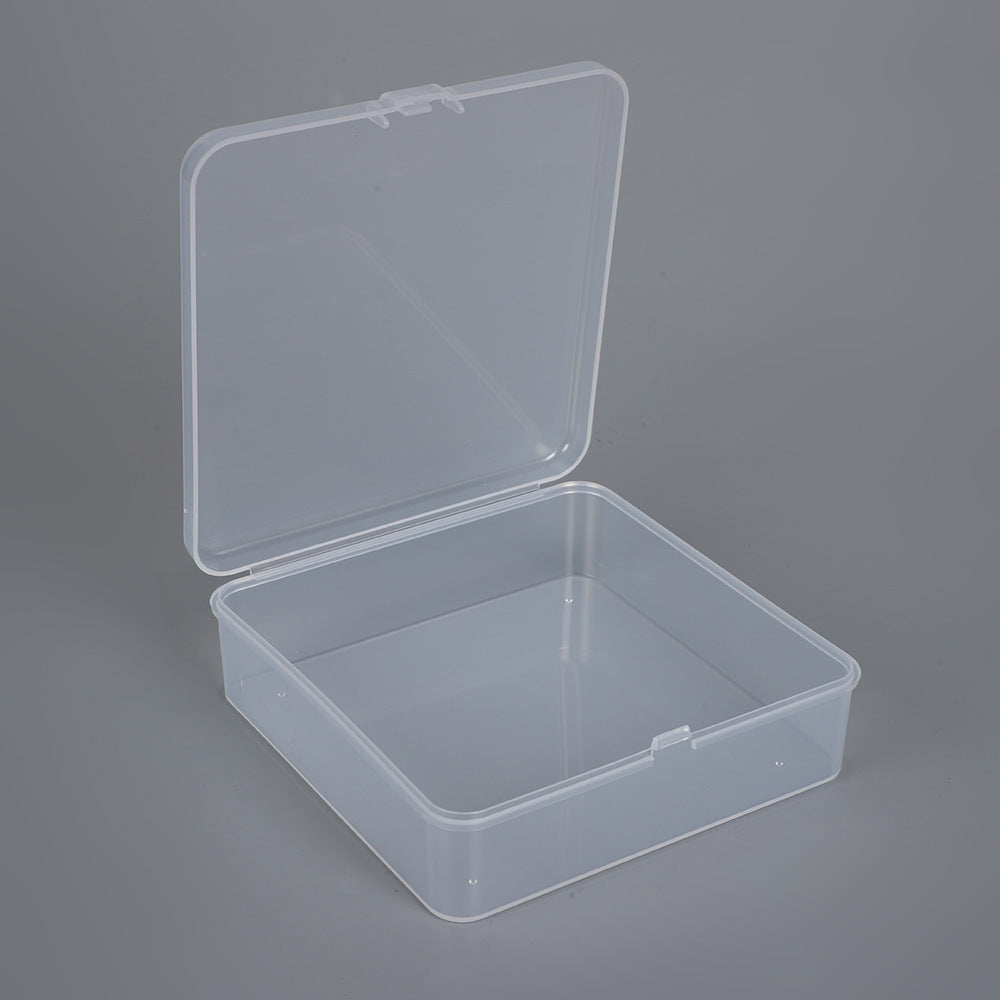 Transparente quadratische Aufbewahrungsbox Brehn
