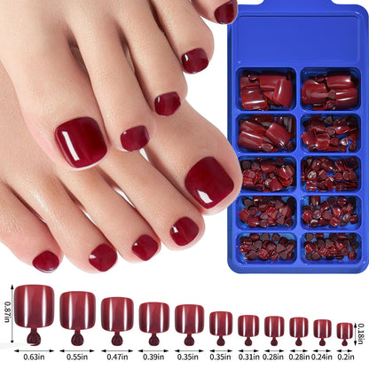 Premium Gel Zehennagel Verlängerungsset Brehn