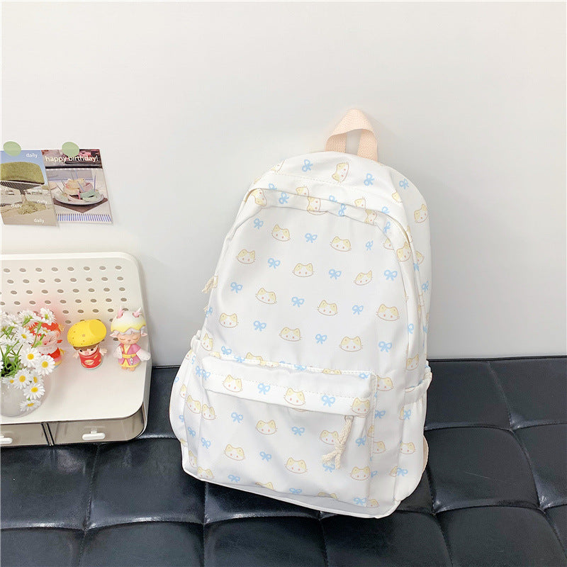 Verspielter Rucksack im Cartoon-Design