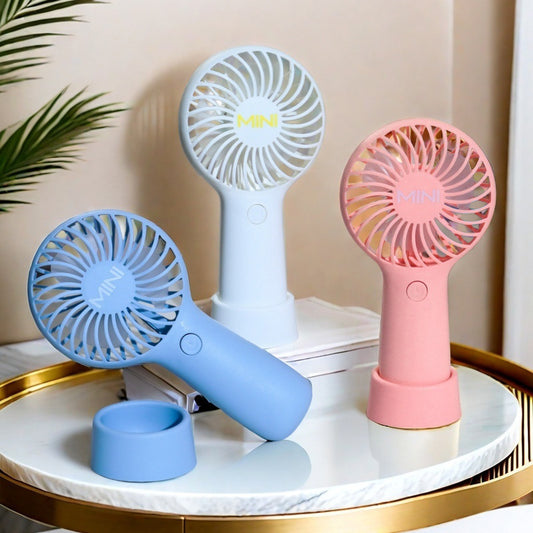 Damen Tragbarer Mini-Handventilator mit ergonomischem Design Brehn