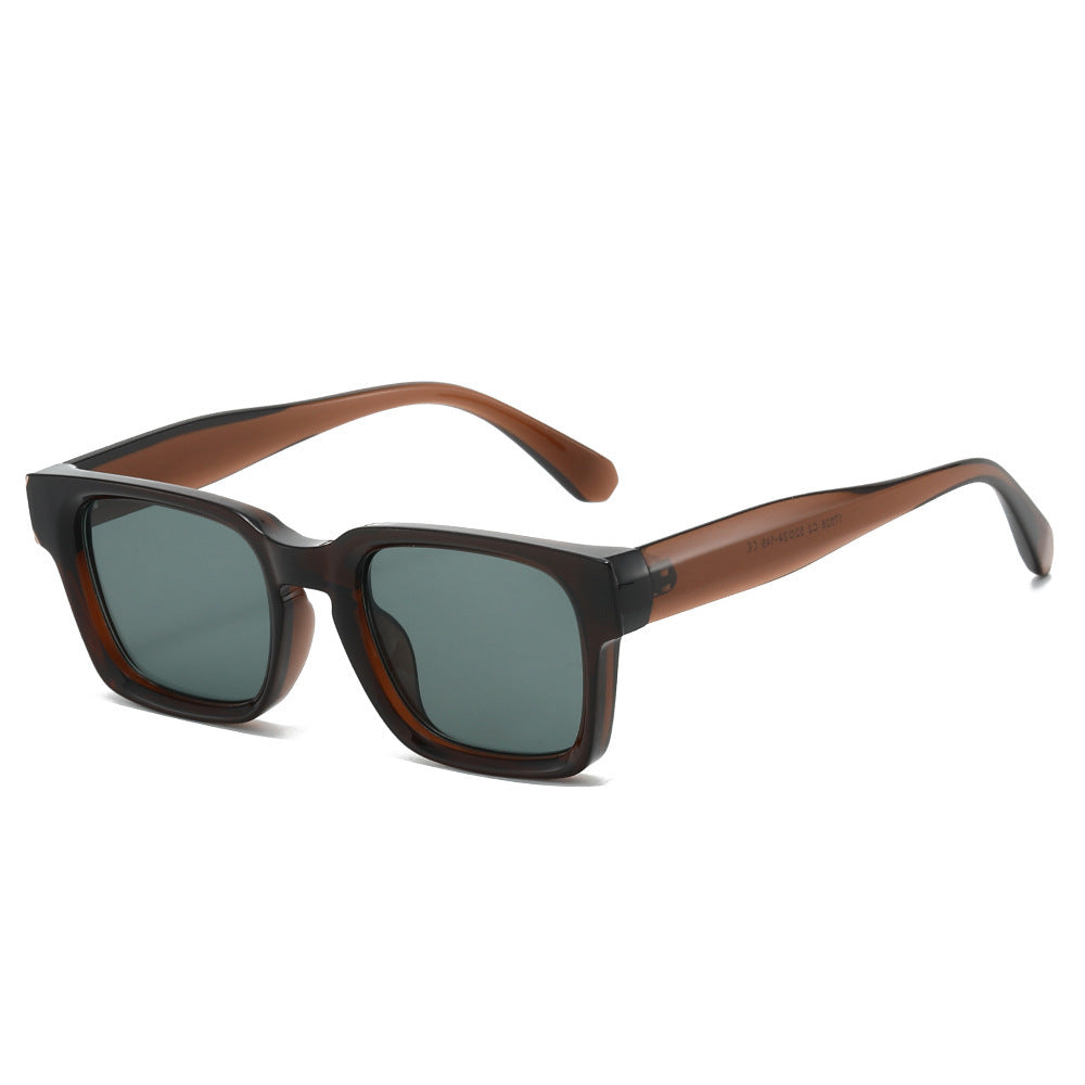Modernes Quadratrahmen-Sonnenbrille Brehn
