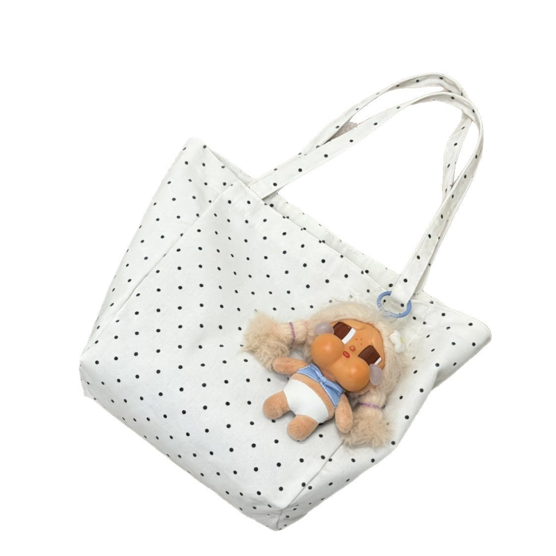 Trendige Baumwolltasche mit Punkten Brehn