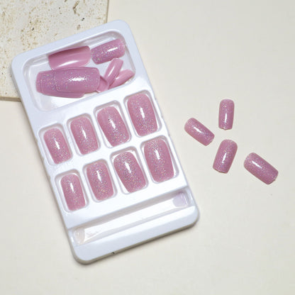 Sparkling Glam Press-On Nagelset Brehn