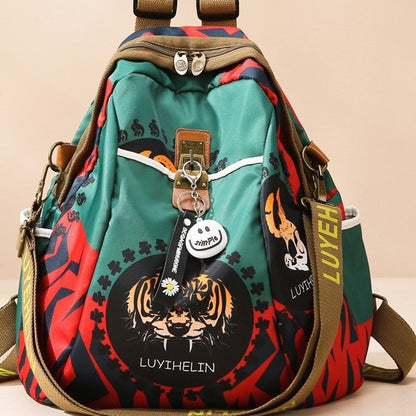 Künstlerischer Grafik Kordelzug Rucksack Brehn