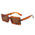 Oversized geometrische Mode-Sonnenbrillen