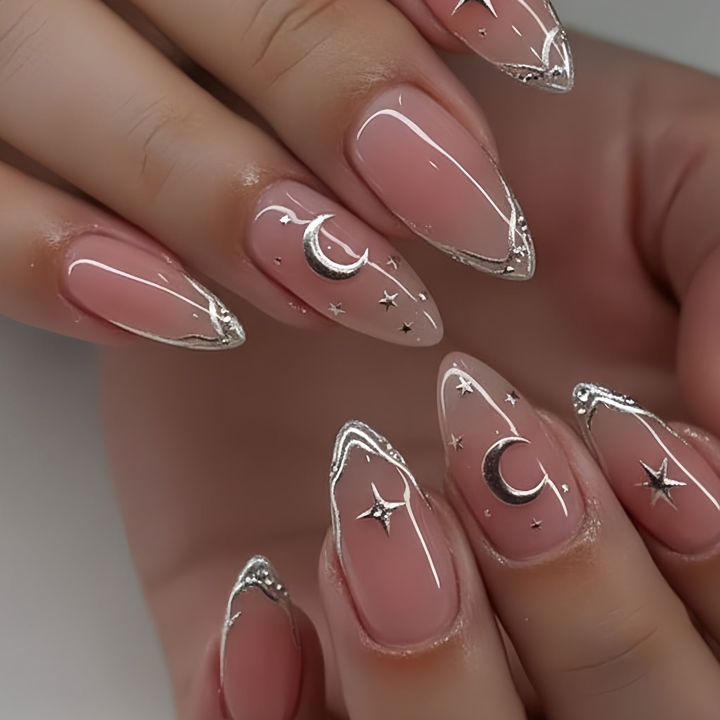 Himmlische Themen Stiletto Nagelkunst Tipps Brehn