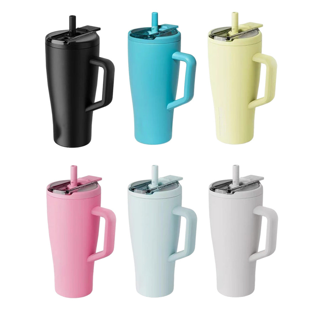 Damen Praktischer Isolier-Trinkbecher mit ergonomischem Griff Brehn