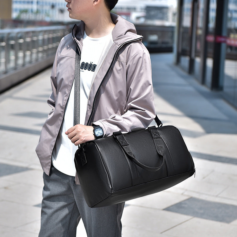 Hochwertige Leder Reisetasche Brehn