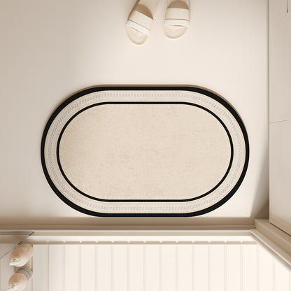 Elegante Minimalistische Badezimmermatte Brehn