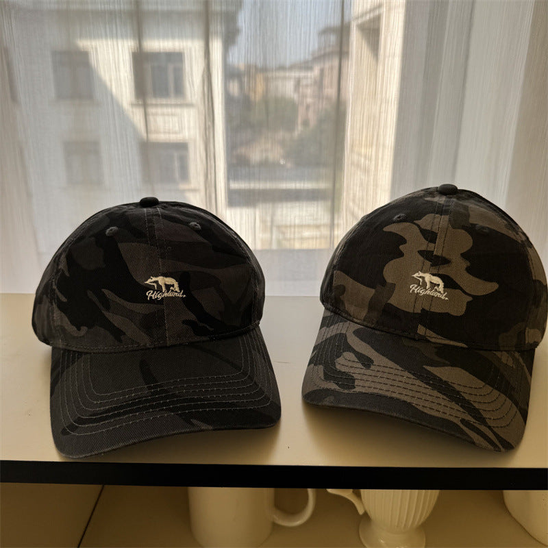 Herren Casual Camouflage Cap Brehn