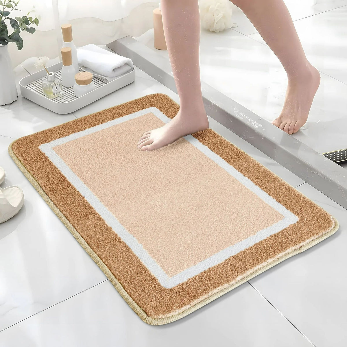 Skurrile Badezimmer-Fußmatte