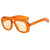 Übergroße moderne rechteckige Sonnenbrille Brehn
