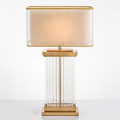 Elegante Kristall Tischlampe