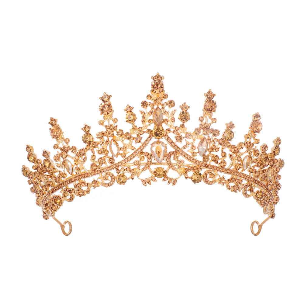 Damen Strass Tiara mit funkelnden Edelsteinen Brehn