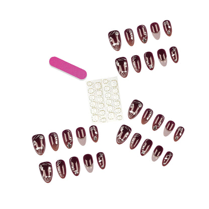 Elegante Press-On Nagelspitzen