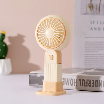 Damen Tragbarer Handventilator mit USB-Ladefunktion und ergonomischem Design Brehn