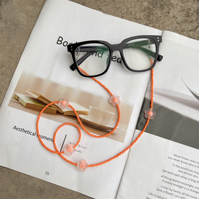 Floral Perlen Brille Kette Brehn
