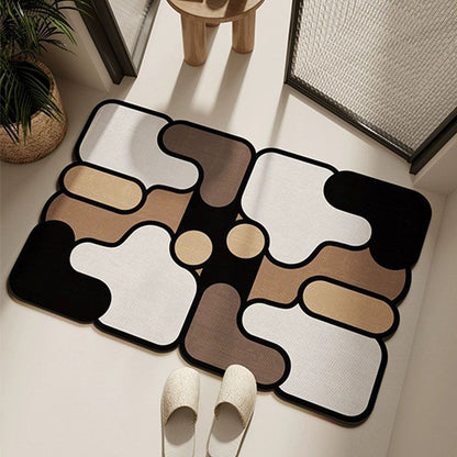 Abstrakter geometrischer Teppich