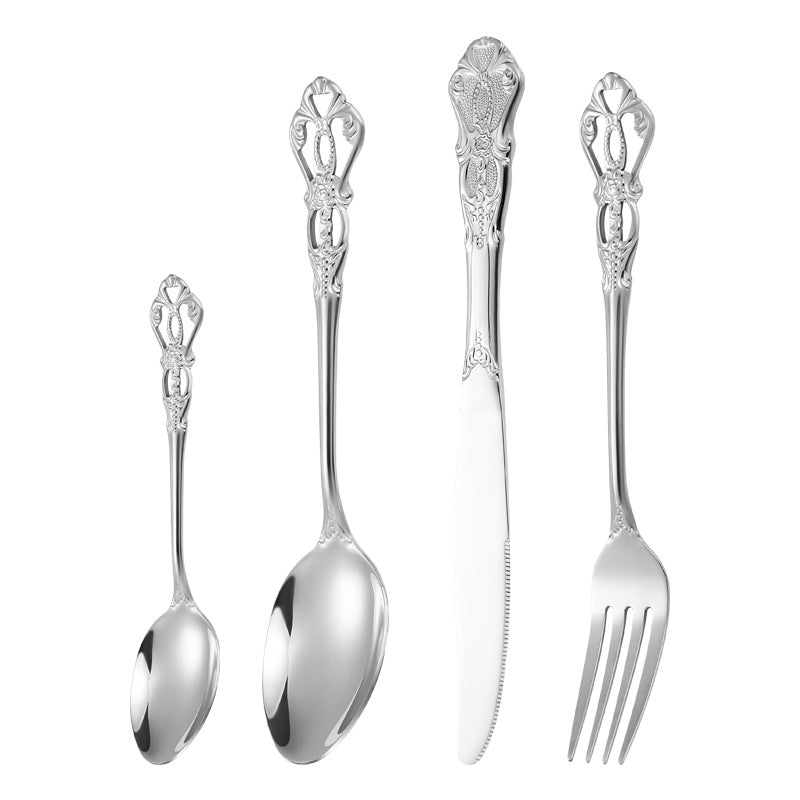 Elegante und Kunstvoll Gestaltete Salatgabel Brehn
