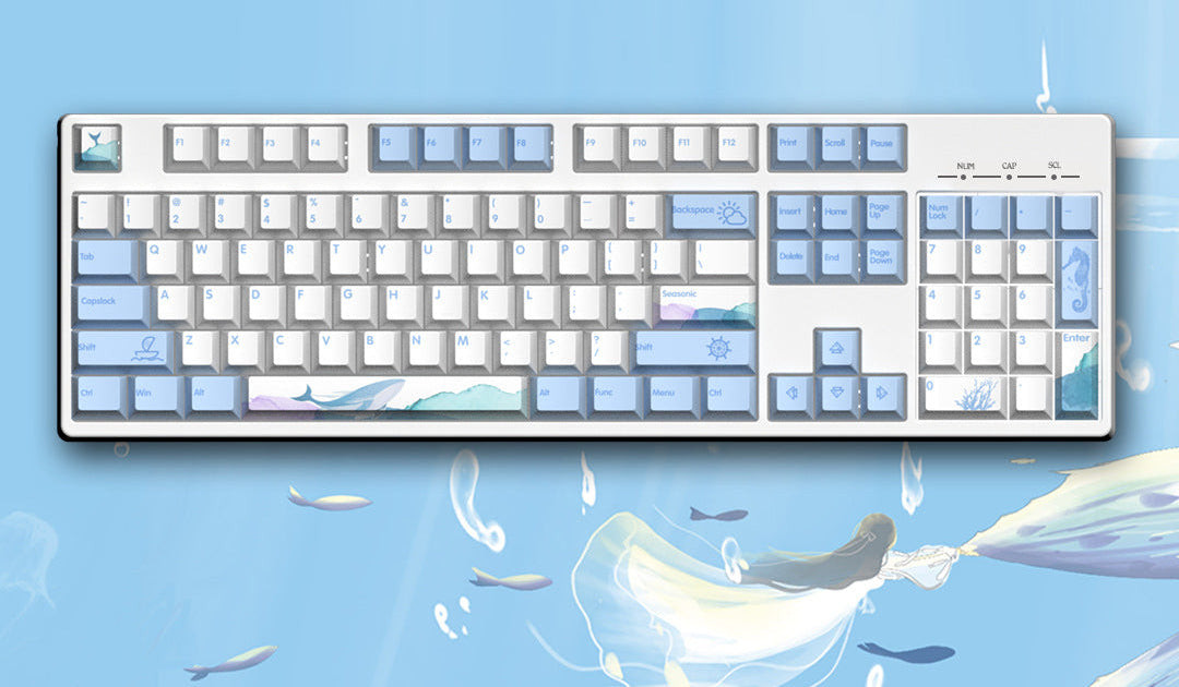 Ozean-Themen Mechanische Tastatur Brehn