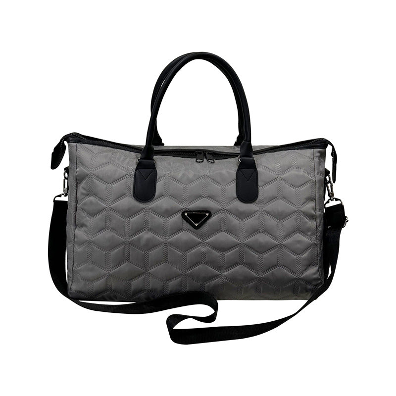 Stylische gesteppt Reis-Duffel-Tasche